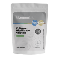Colágeno Hidrolizado + Biotina Manzana Verde